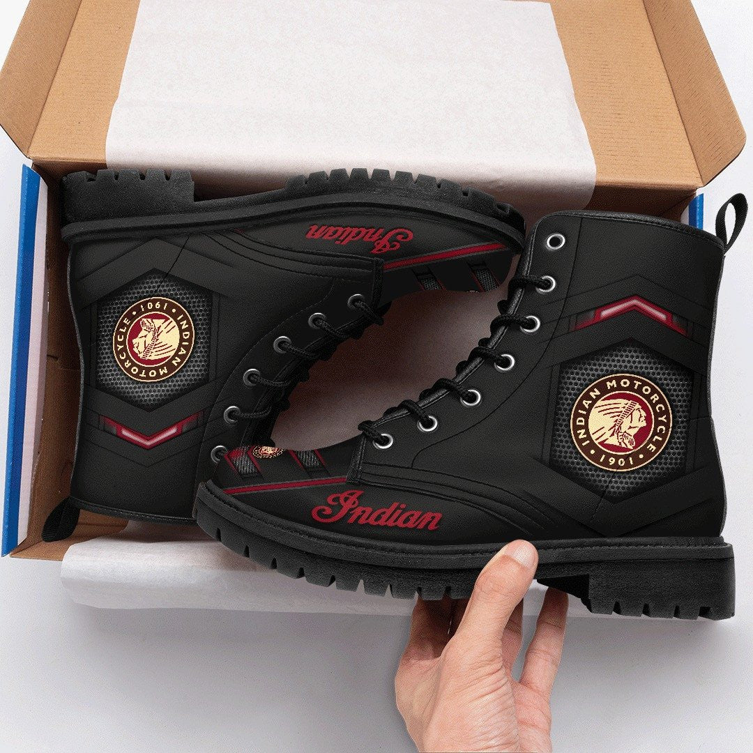 IM Motorcycle Leather Boots 001