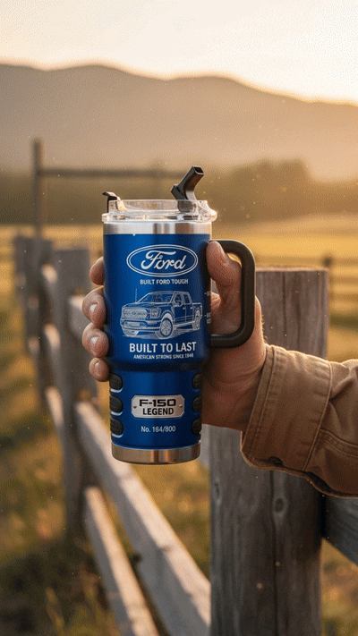 Ranger FD Tumbler with Handle and Straw FR1