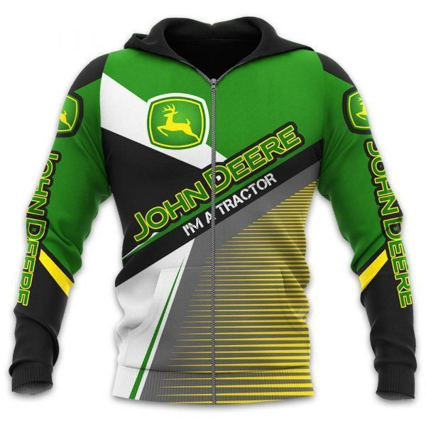 Beautiful JD Tractor 3D All Over Printed Shirts JD02