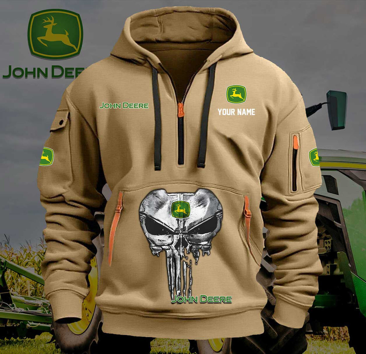 JD New Personalized Quarter Zip Hoodie For fan - Limited Edition YVT0301