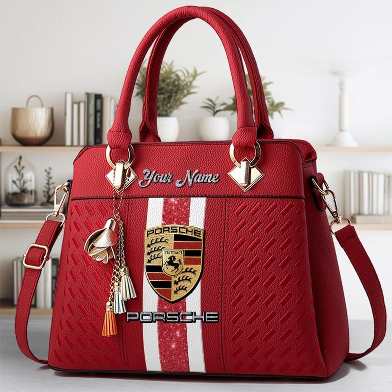 Custom Name PS Zip Handbag Multicolor