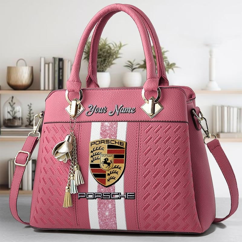 Custom Name PS Zip Handbag Multicolor