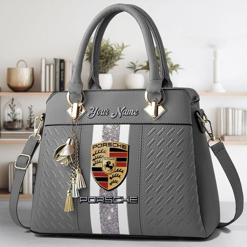 Custom Name PS Zip Handbag Multicolor