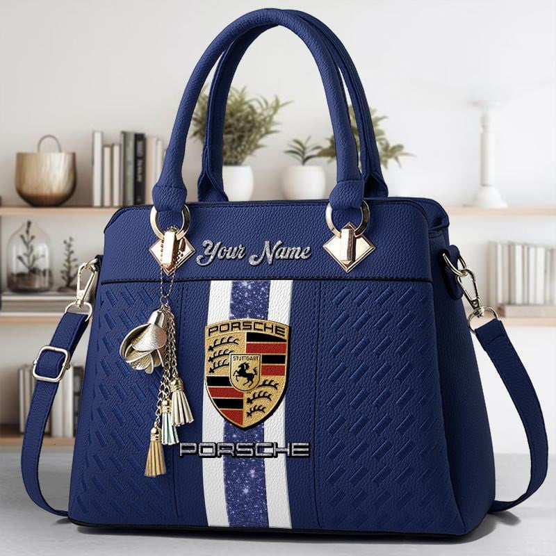 Custom Name PS Zip Handbag Multicolor