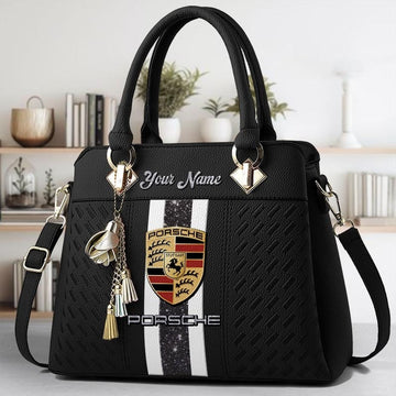 Custom Name PS Zip Handbag Multicolor