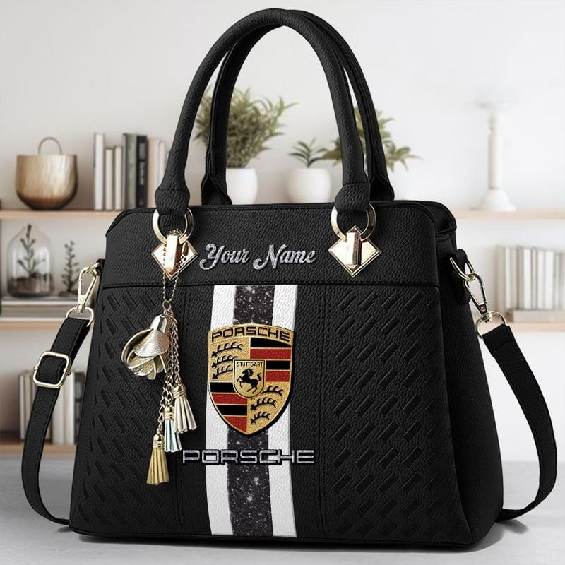 Custom Name PS Zip Handbag Multicolor