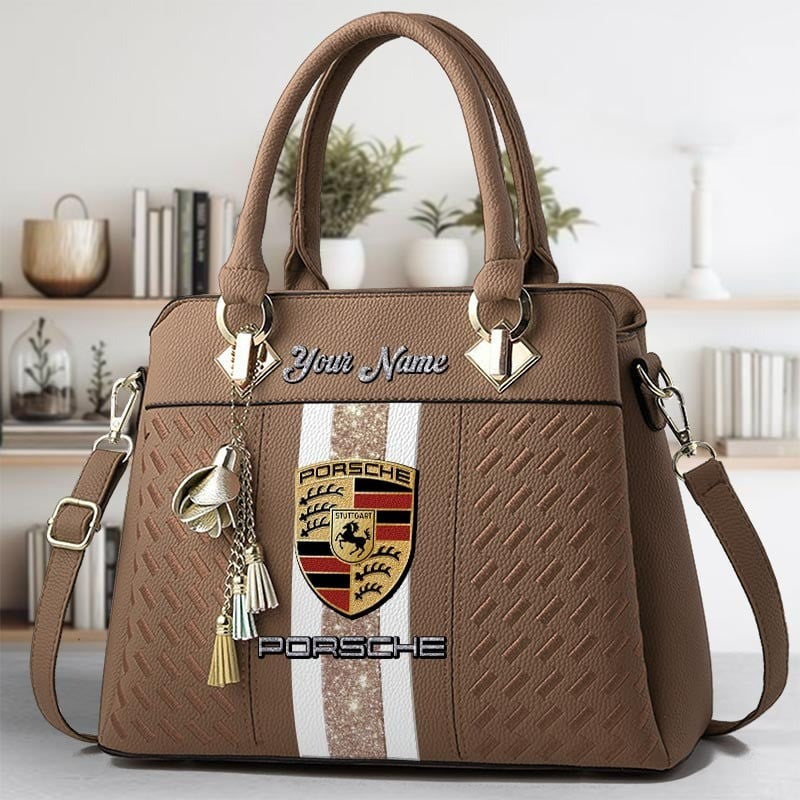 Custom Name PS Zip Handbag Multicolor