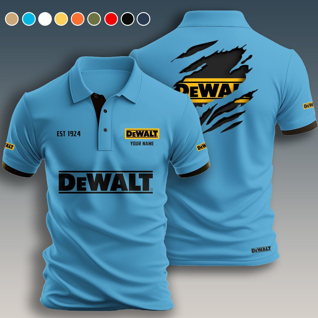 Custom Name DW Limited Edition 3D Polo Shirts