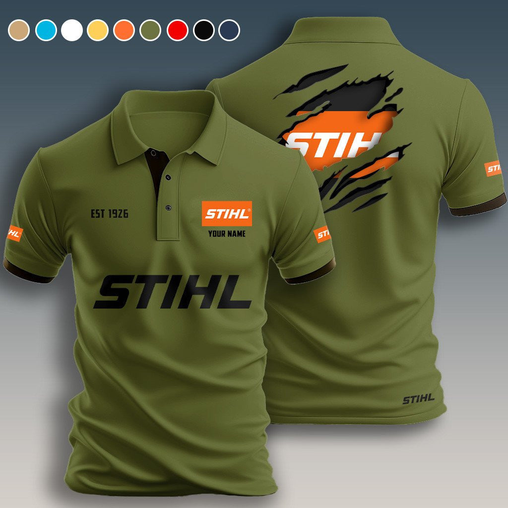 Personalized STL Limited Edition 3D Polo Shirts