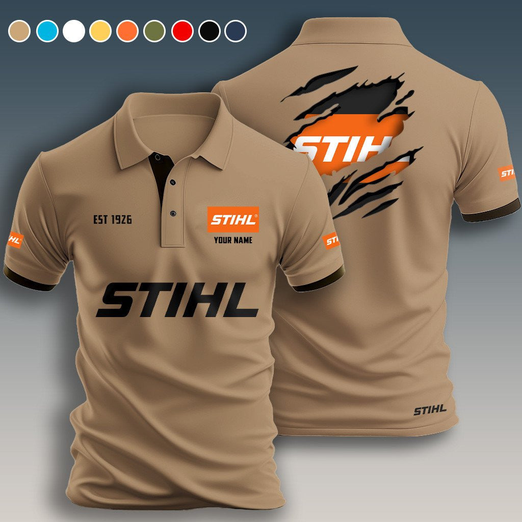 Personalized STL Limited Edition 3D Polo Shirts