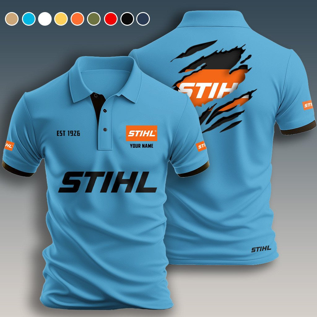 Personalized STL Limited Edition 3D Polo Shirts