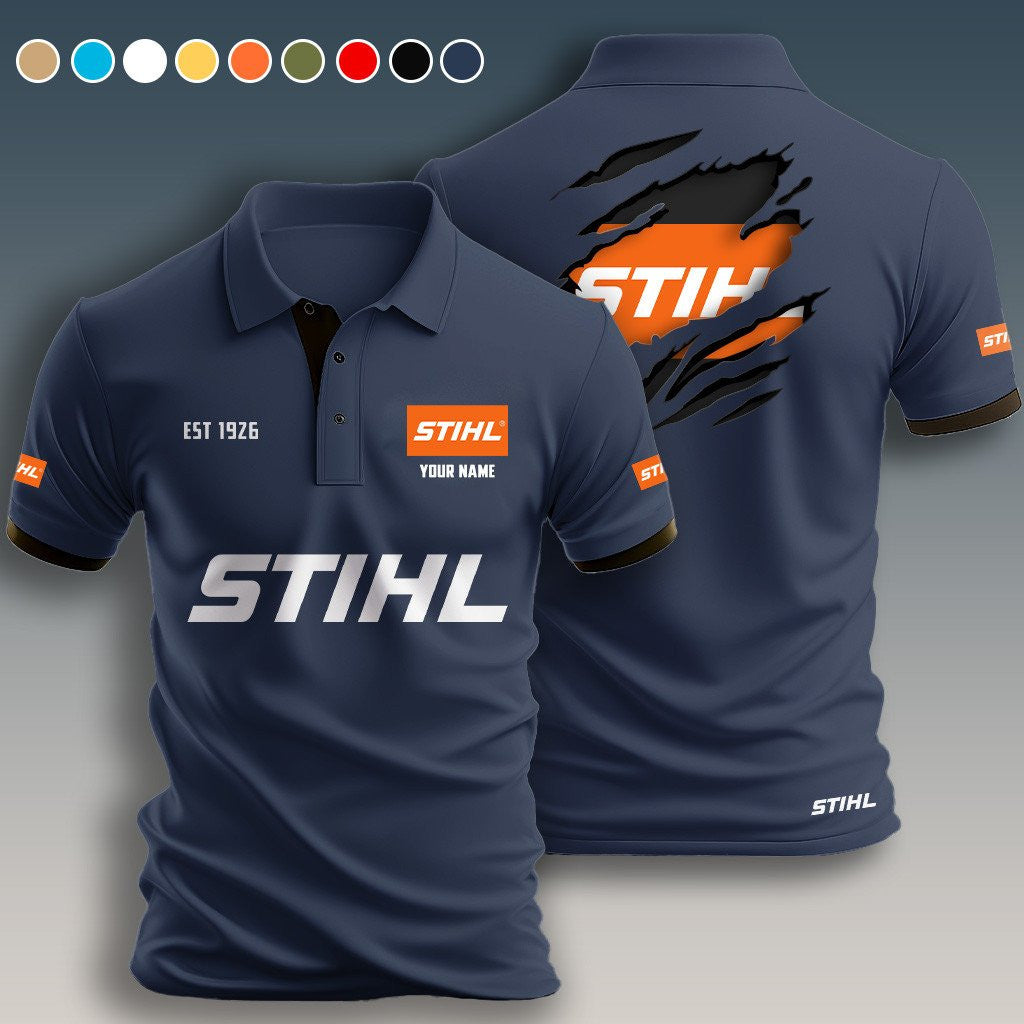Personalized STL Limited Edition 3D Polo Shirts