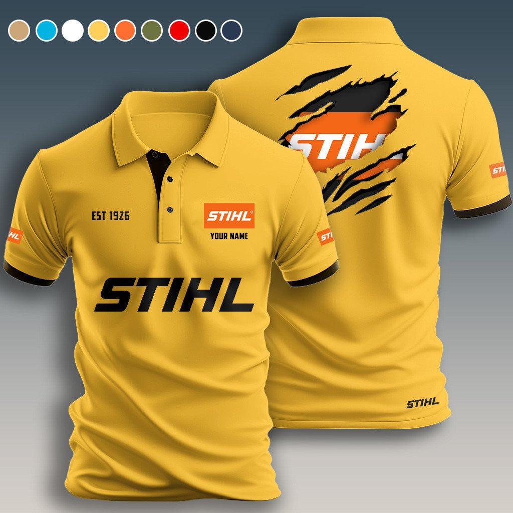 Personalized STL Limited Edition 3D Polo Shirts