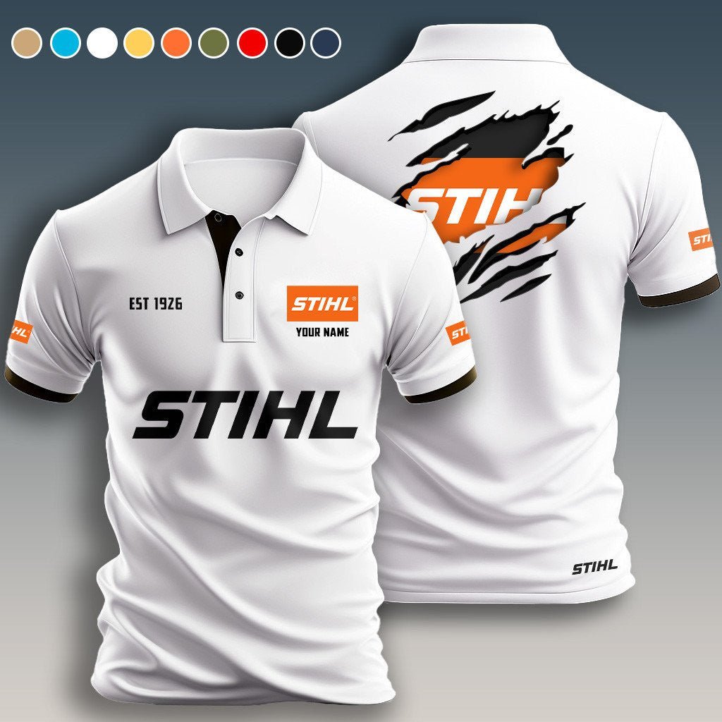 Personalized STL Limited Edition 3D Polo Shirts