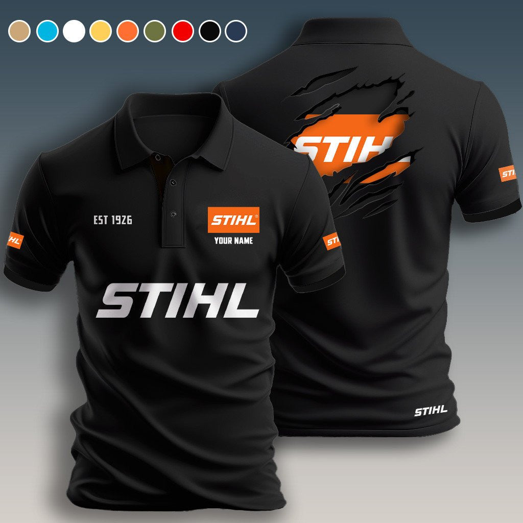 Personalized STL Limited Edition 3D Polo Shirts