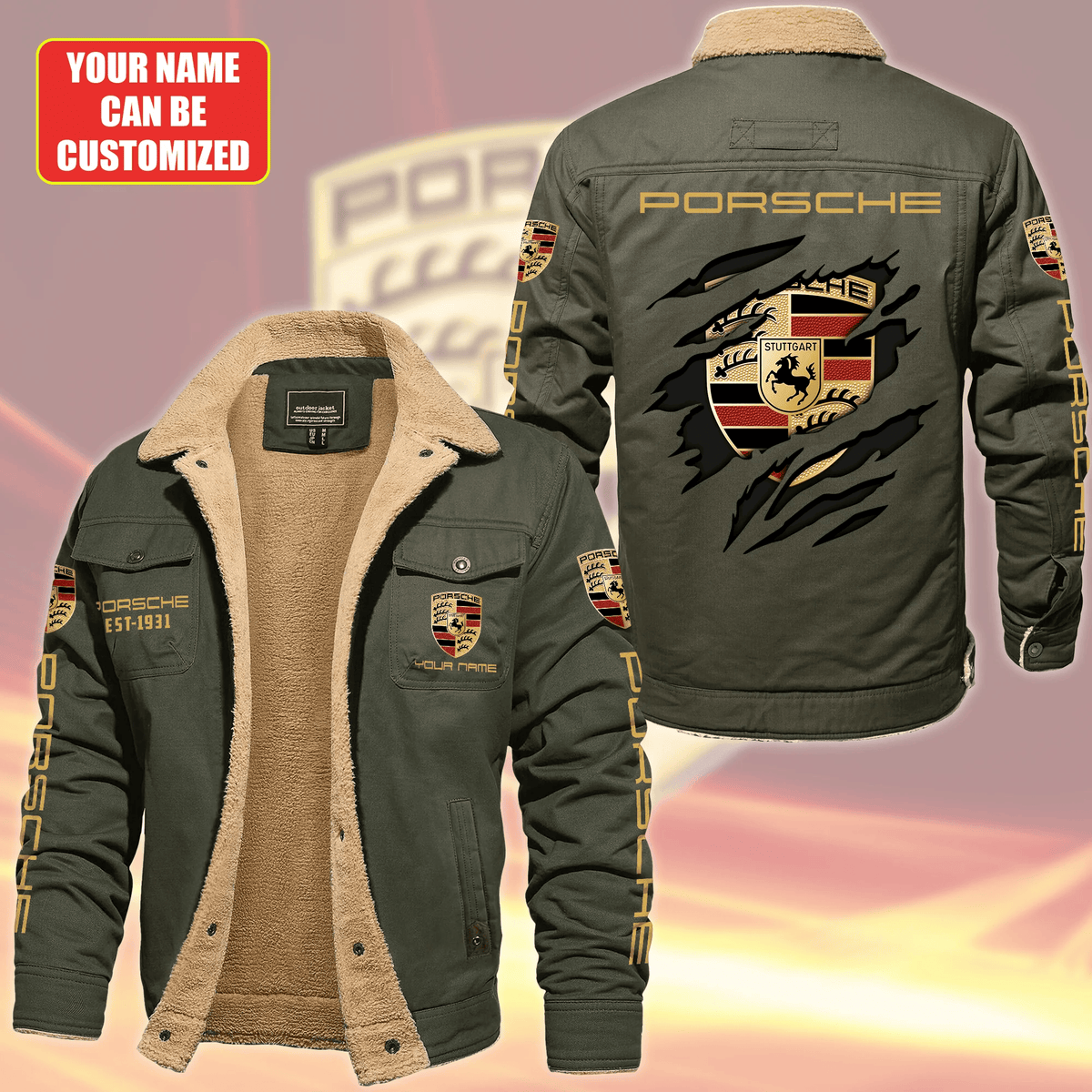 PS Limited Edition Fleece Cotton Jacket CR251128