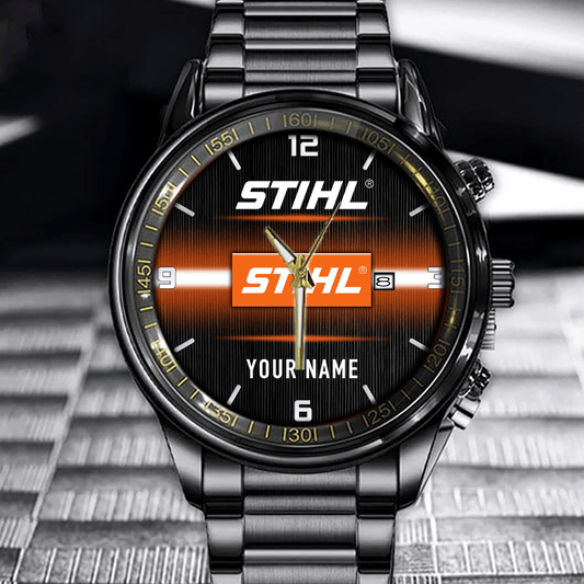 STL New Personalized Black Hand Watch for fan-Limited Edition YVT0488
