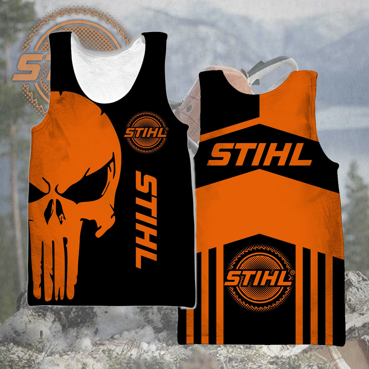 STL Chainsaw 3D All Over Print Apparels QUY5075