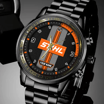 STL New Personalized Black Hand Watch for fan-Limited Edition YVT0487
