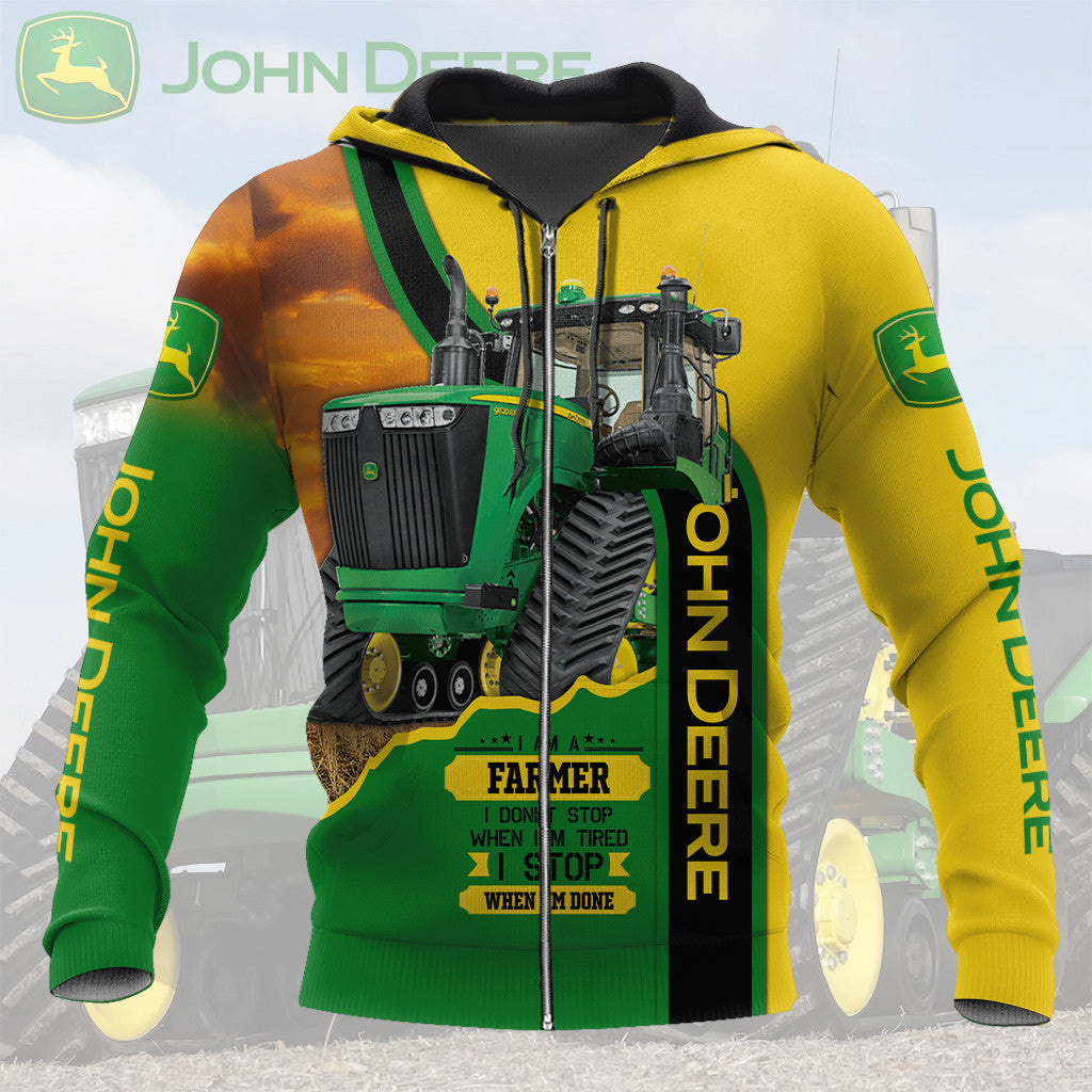Tractor JD 3D Apparels TH4027