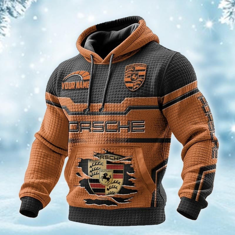 Custom Name PS DMAC0630 3D Waffle Hoodie