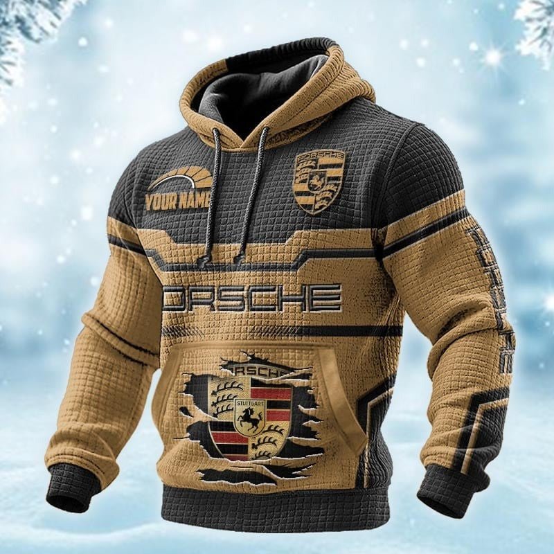 Custom Name PS DMAC0630 3D Waffle Hoodie