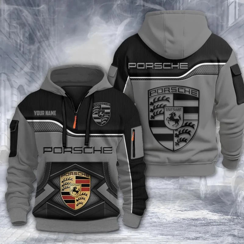 PS 3D Quarter Zip Hoodie CR260301