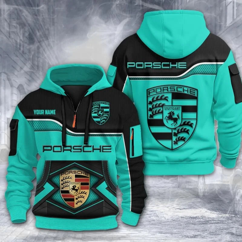 PS 3D Quarter Zip Hoodie CR260301