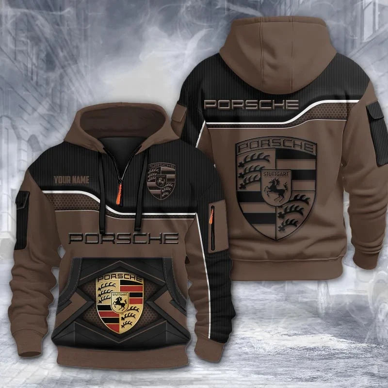 PS 3D Quarter Zip Hoodie CR260301