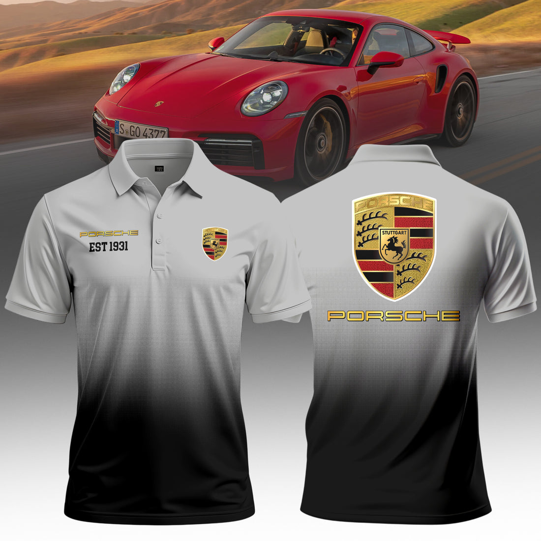 PS Limited Edition 3D Polo Shirts