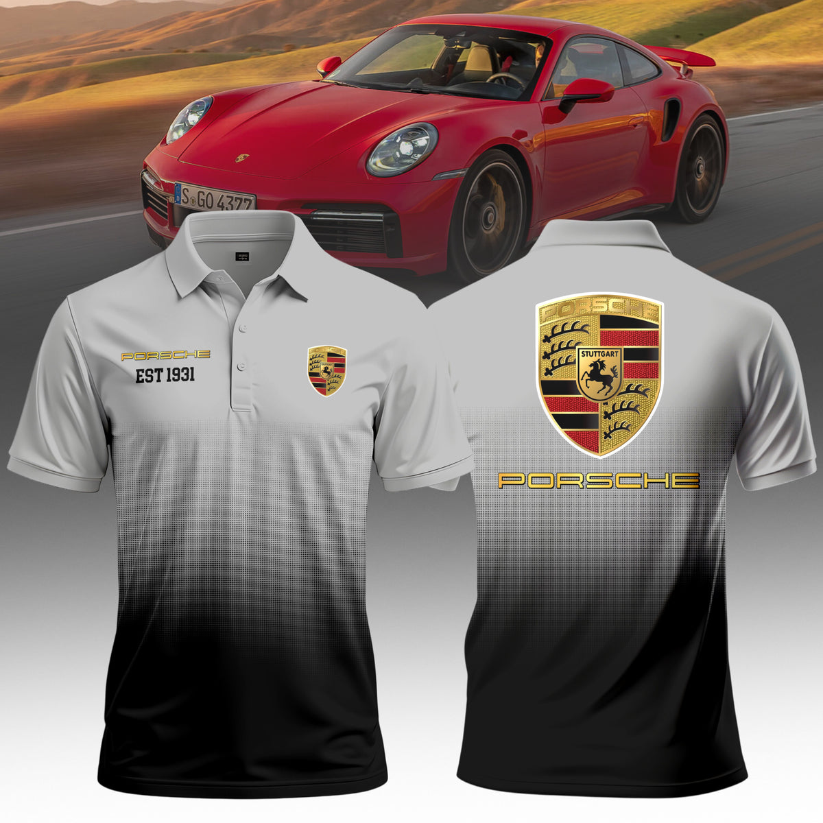 PS Limited Edition 3D Polo Shirts