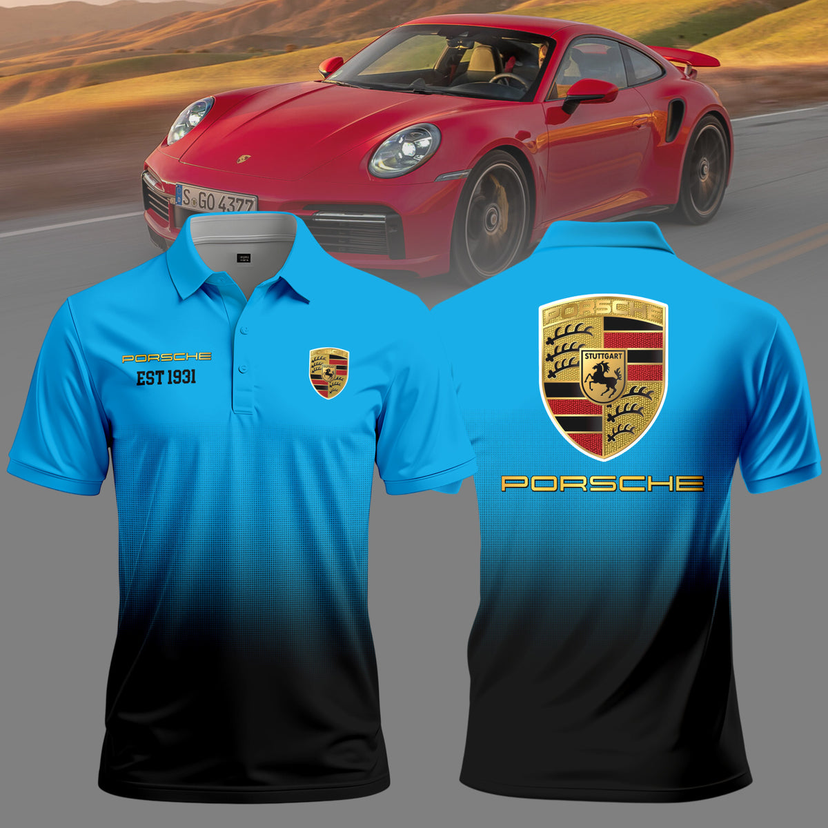 PS Limited Edition 3D Polo Shirts