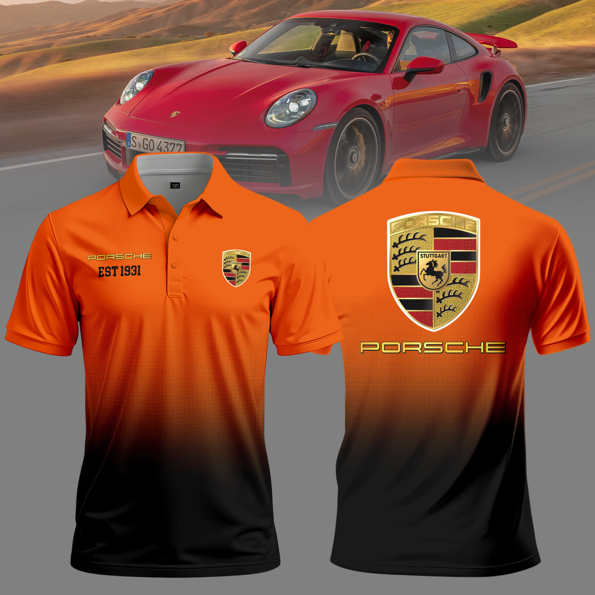 PS Limited Edition 3D Polo Shirts