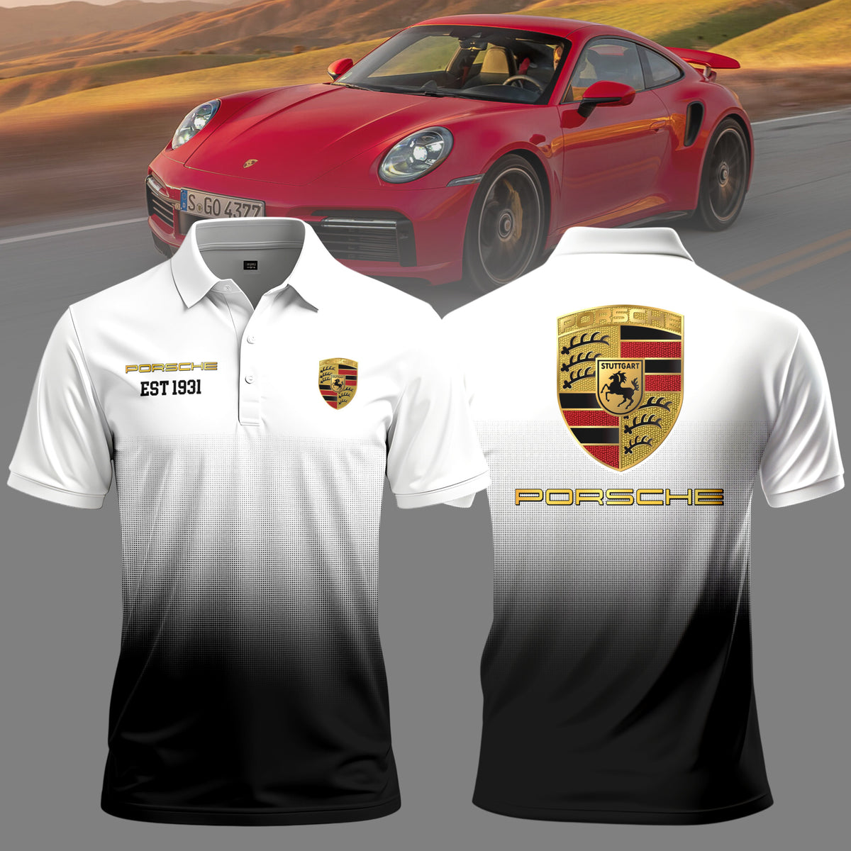 PS Limited Edition 3D Polo Shirts