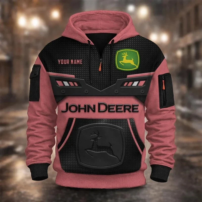 JD 3D Quarter Zip Hoodie