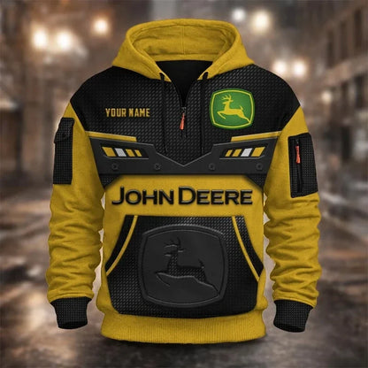 JD 3D Quarter Zip Hoodie