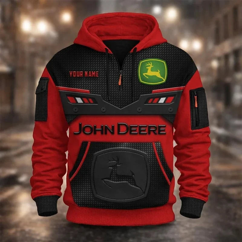 JD 3D Quarter Zip Hoodie