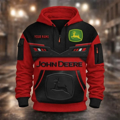 JD 3D Quarter Zip Hoodie