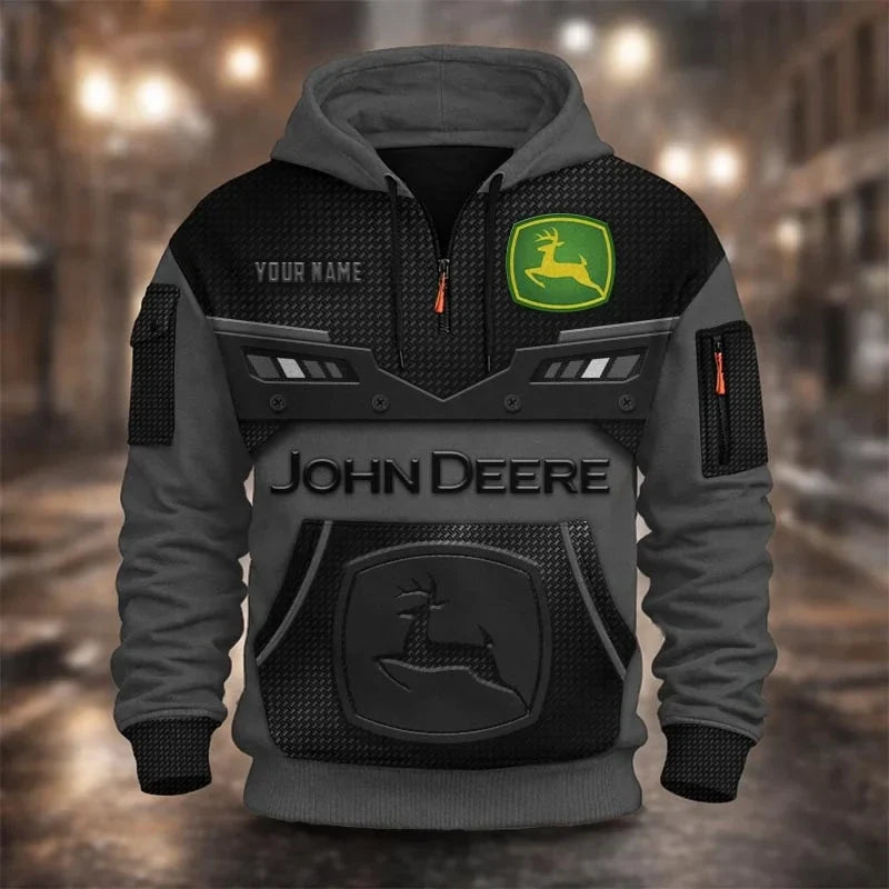 JD 3D Quarter Zip Hoodie
