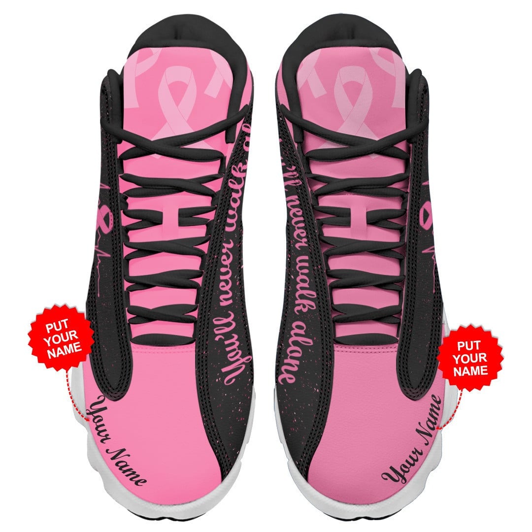 Personalized Breast Cancer Awareness JD13 Sneakers QUY4182