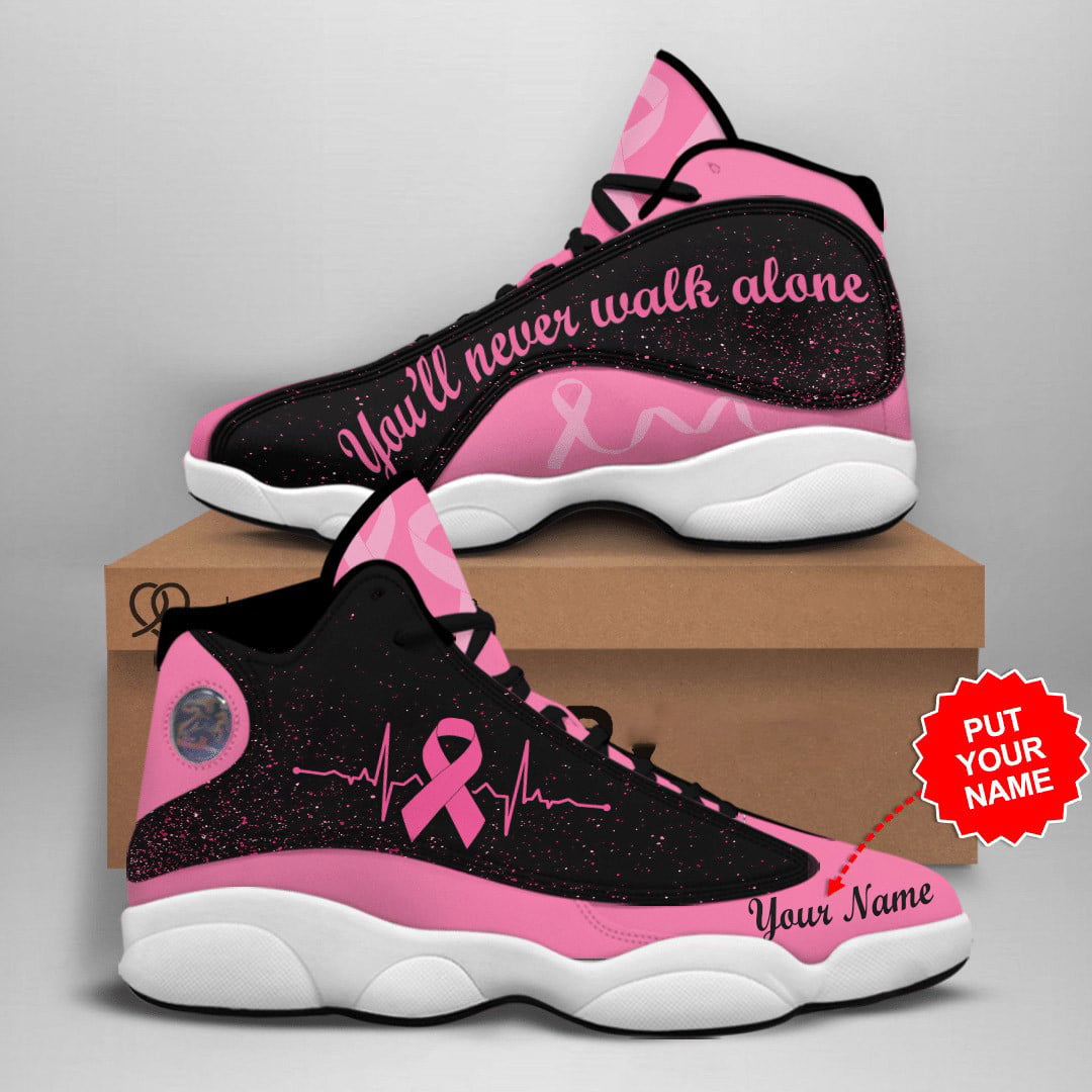 Personalized Breast Cancer Awareness JD13 Sneakers QUY4182