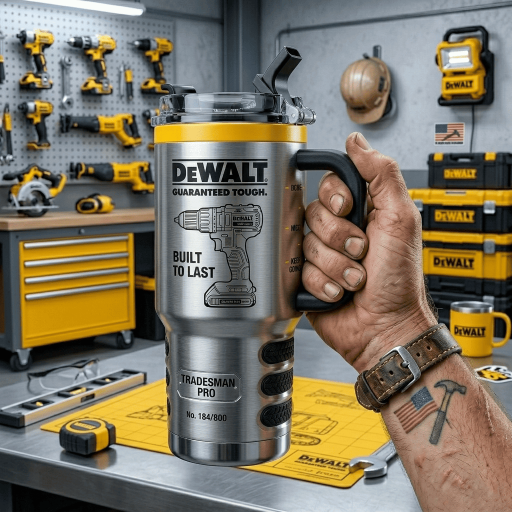 DW Tumbler with Handle and Straw