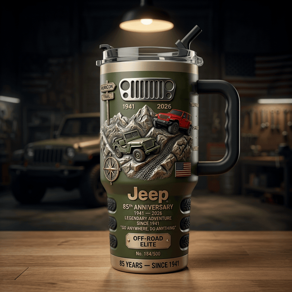 JP Tumbler with Handle and Straw JPC01