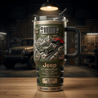 JP Tumbler with Handle and Straw JPC01