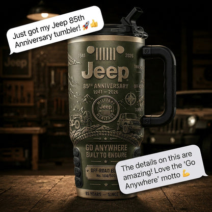 JP Tumbler with Handle and Straw JPC01