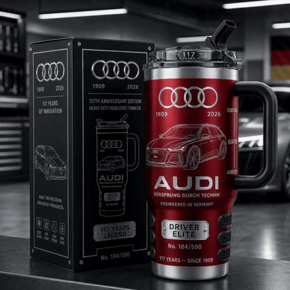 AD Tumbler with Handle and Straw