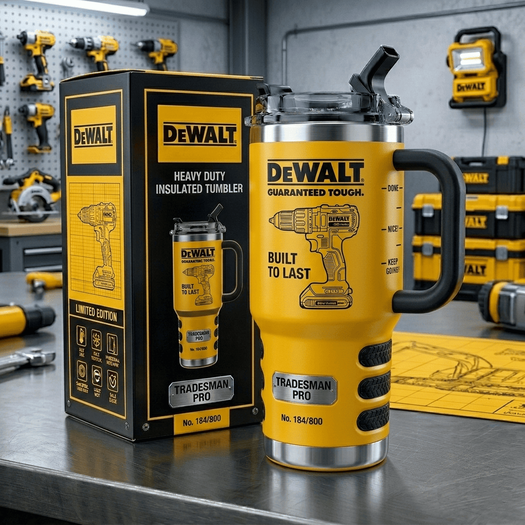 DW Tumbler with Handle and Straw D1