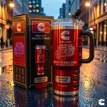 CM Tumbler with Handle and Straw