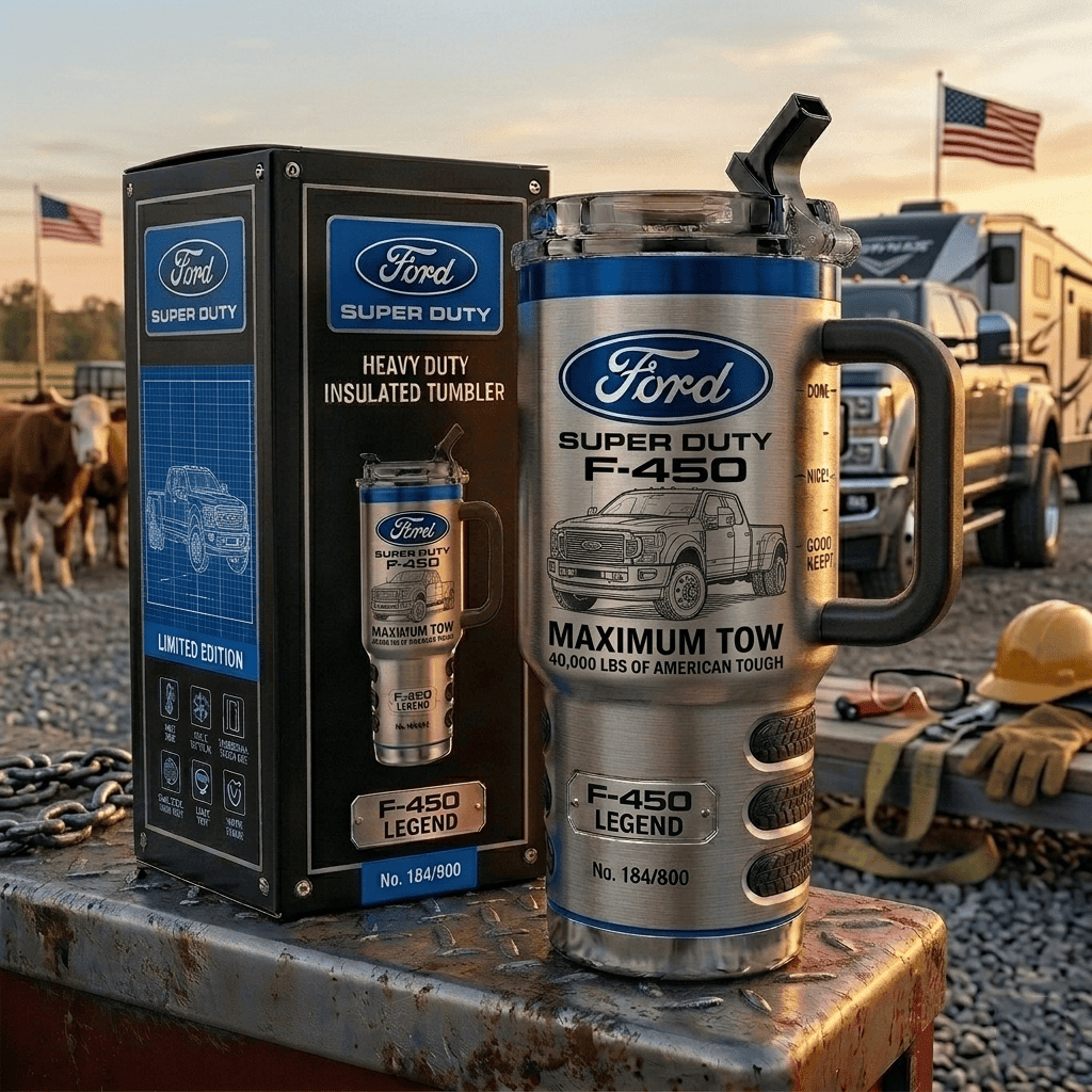 F-450 FD Tumbler with Handle and Straw F1