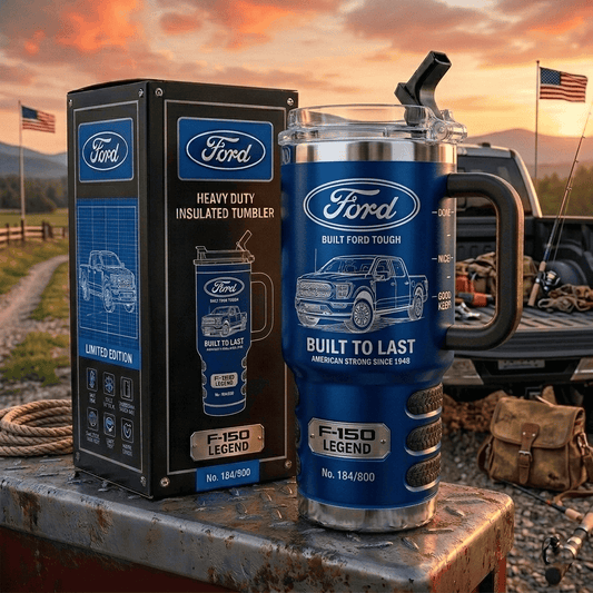 F-150 FD Tumbler with Handle and Straw F1